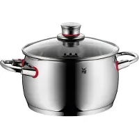 WMF Kwaliteit Eén, Pan + steelpan, Zilver