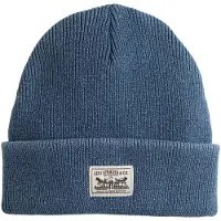 Levi's Backpatch Beanie Blue Maat: OS | Petten Outlet | Heren | Blauw
