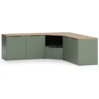 Vicco Woonwand Wido Groen 3 delen, Model 58552
