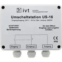 IVT US-16 Omschakelstation 3600 VA 400034 160 mm x 145 mm x 77 mm Geschikt voor model (ondulator): Universeel