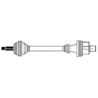 METELLI 17-1418 Aandrijfas