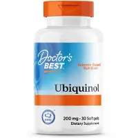 Doctors Best - Ubiquinol met Kaneka 200 mg, 30 zachte capsules