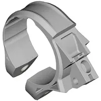 Shimano Clamp 31.8 Di2 Xt Scmt800 Grijs 35 mm