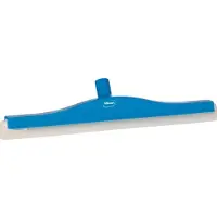 Vikan 7763-3 klassieke vloertrekker 50cm blauw, flexibele nek, wit cassette