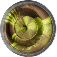 Berkley Powerbait EU Glitter Trout Bait Fruits 50g – Forelpasta met Fruitgeur en Glitter - Kleur : Kiwi Cool