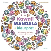 Deltas Kawaii Mandala kleurpret Kleurboek