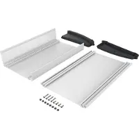 Bopla ALU-TOPLINE ATPH 1865-300 Consolebehuizing (l x b x h) 300 x 181 x 68 mm Aluminium, ABS Grafietgrijs (RAL 7024), Natuur 1 stuk(s)
