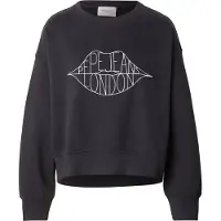 Pepe Jeans Sweatshirt antraciet / wit