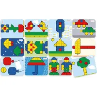 Miniland Superpegs Pakket Primair 12 Eenheden