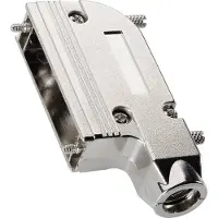 Bkl Electronic 10120274 10120274 D-sub behuizing Aantal polen: 25 Metaal Zilver 1 stuk(s)