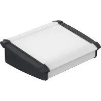Bopla ALU-TOPLINE ATPH 1865-200 Consolebehuizing (l x b x h) 200 x 181 x 68 mm Aluminium, ABS Grafietgrijs (RAL 7024), Natuur 1 stuk(s)