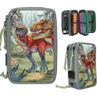 Dino World - Dino World 3-vaks etui - BITE
