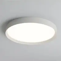 ACB ILUMINACIÓN Slimme plafondlamp Minsk, dimbaar, wit / opaal, Woon-/ Eetkamer, metaal, Modern, Slimme plafondlamp