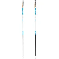 TSL Outdoor - Wandelstokken - Tactil C70 Cork Ocean Spike Cross voor Unisex van Wol - Maat 125 cm - Blauw