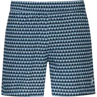 Mey Zwemshorts 'Crane Swarm' lichtblauw / zwart / wit