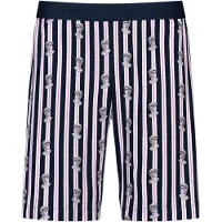Mey Pyjamabroek 'Marble Muse' navy / grijs / watermeloen rood / wit