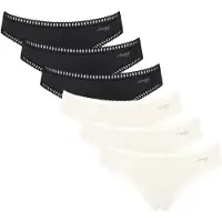 Sloggi Slip zwart / wit