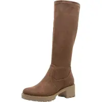 Tamaris Damenlaars, WIDE FIT, textiel met Duo-Tex, cappuccino, maat 37