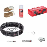 Rothenberger Spiralen- en Gereedschapset Standaard, 16mm, voor R550, zonder geleideslang - 072945X