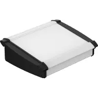 Bopla ATPH 1865-0200 ALU-TOPLINE_SET Consolebehuizing (l x b x h) 181.2 x 200 x 68.2 mm Aluminium, ABS Natuur, Zwart (RAL 9005) 1 stuk(s)