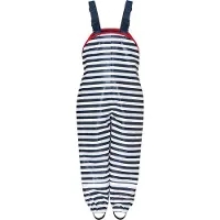 Playshoes regentuinbroek gestreept blauw/wit