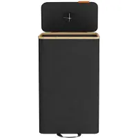 Songmics Flessencontainer – 100 L – Met deksel en binnenzak – Voor recycling