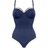 Marlies Dekkers Morana Dark Sky Blue Plunge Balcony Body Maat: 85F | Bustiers Outlet | Dames | Blauw