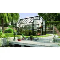 Vitavia Tuinkas Uranus 11500 - Veiligheidsglas 3mm - Zwart - 257x445x248cm