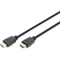 Digitus DB-330123-020-S HDMI-kabel HDMI Aansluitkabel HDMI-A-stekker, HDMI-A-stekker 2.00 m Zwart 4K UHD, Audio Return Channel (ARC)