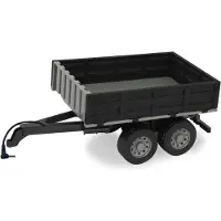 Coppens Aanhanger Kantelaar zwart voor RC-tractor 1:16