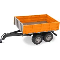 Jamara Aanhangwagen Voor RC Tractor 1:16 Oranje oranje Kunststof