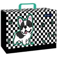 Astra XL Schoolkaart met handvat - Schattige Puppy, A4