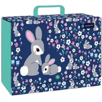 Astra Baby Bunny A4 map met handvat - XL, stevig karton