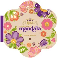 De Lantaarn Publishers Blooming flowers mandala (Hardback)