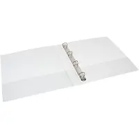 Quantore Presentatieringband A4 Maxi 4-rings D-mech 50mm wit - 2 stuks