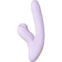 Svakom DuoGlow - App-gestuurde G-spot- en clitorisstimulator vibrator (paars)
