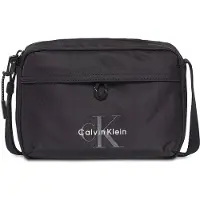 Calvin Klein Schoudertas grijs / zwart / wit