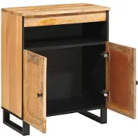 vidaXL Dressoir Bruin 60 x 33 x 75 cm Massief Mango Hout