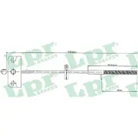 LPR C0840B Handremkabel