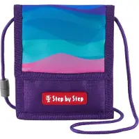 Step by step halsportemonnee Neck Pouch Dolphin Lana donkerpaars