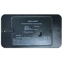 Mti Industries 25 Series Dual Propane/lp Carbon Monoxide Trim Ring Alarm Zwart