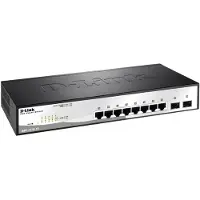 D-Link DGS-1210-10/E DGS-1210-10/E Netwerk switch 8 + 2 poorten 20 GBit/s