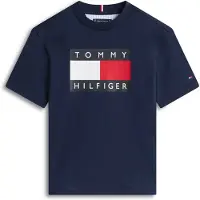 Tommy Hilfiger Shirt 'Heritage' navy / rood / zwart / wit