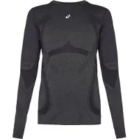 Asics Functioneel shirt 'ROAD' antraciet / zwart / wit