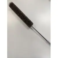 Merkloos Radiatorborstel Paardenhaar 85cm Zwart zwart Natuurhaar Schrobborstel