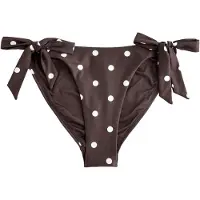 Next Bikinibroek donkerbruin / wit