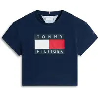 Tommy Hilfiger Shirt 'HERITAGE' navy / rood / zwart / wit