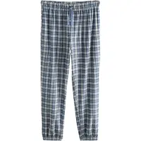 Next Pyjamabroek 'Motion Flex' duifblauw / lichtgrijs / zwart