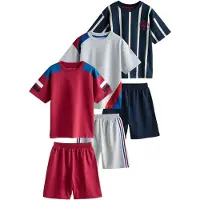 Next Nachtkledij blauw / navy / grijs / rood / wit