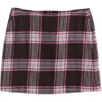 Next Rok donkerbruin / pink / wit